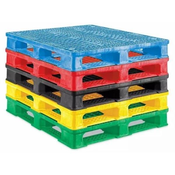 Stackable Plastic Pallets Heavy Duty Reusable Pallets for Warehouse and Distribution - Image 4