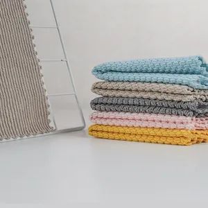 Wholesale 40*40cm Cleaning Kitchen Towels Dish Rags Microfiber Corn Cloth - Image 4