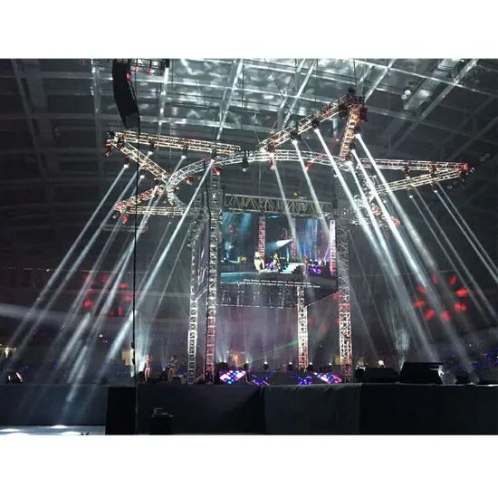 Heavy-Duty Aluminum Truss System for Line Array Displays OEM Accept Trademark ICTC Size 500X500mm Welding Welding Color Transparent - Image 6