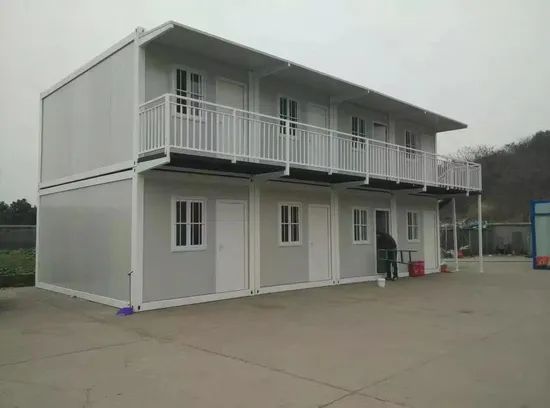 20FT Steel Framing Structure Flat Pack Container House Cabin Origin Shanghai Trademark YUWEN Color Costomized Window PVC Window - Image 5