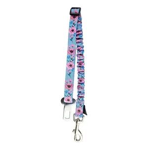 Car Seat Belt for Dog Adjustable Seatbelt for Dog Fabric Safety Printed Seatbelt for Car - Image 5