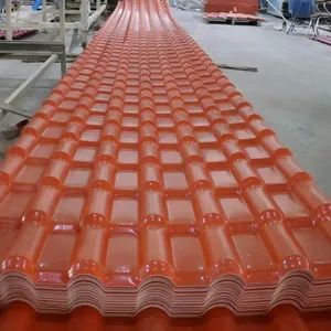 ASA Synthetic Resin Arched Roof Tile 1000x1000mm 2.5-3mm Custom 15D - Image 2
