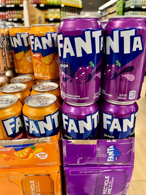 Fanta Carbonated Soda Fruit Flavor Fruity Soft Exotic Refreshing Carbonated Soft Drink - Image 1