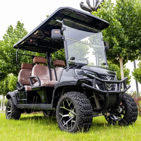 Quiet Operation 4 Seats Golf Cart Golf Equipment Electric Golf Car - Image 2