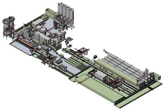 Turnkey Project Cement Fiber Board Production Line Making Machine - Image 2