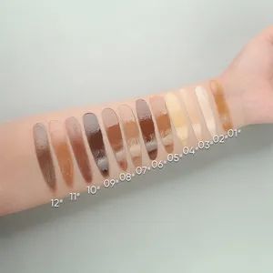 Makeup Foundation Lightweight Full Coverage Matte Liquid Foundation Waterproof Foundation - Image 4