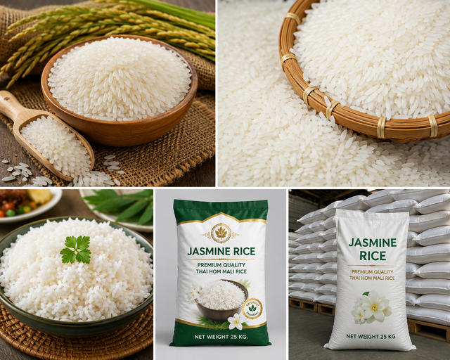 Premium Thai Jasmine Rice Wholesale | Hom Mali Rice for Export - Image 1