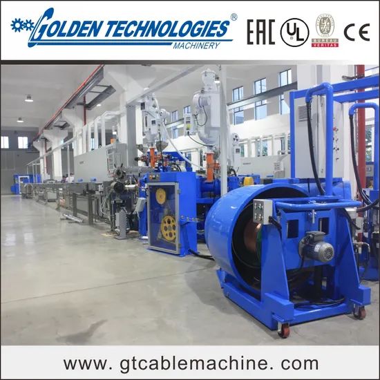 Building Wire Insulation Machine XLPE Cable Jacket Extrusion Machine ...