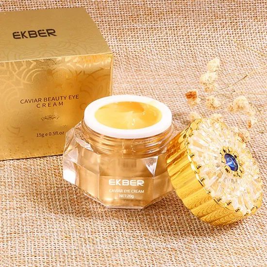 Organic Under Eye Cream Dark Circles Puffy Eye Bags Removal Caviar Moisturizing Tender Xanthan Gum Eye Cream - Image 6
