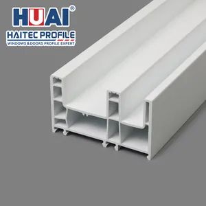Haitec Custom UPVC Window Profiles Material UPVC Type Profiled Color Customized HS Code 39162000 Chamber 3-7 Chamber Origin Jiangsu, - Image 4
