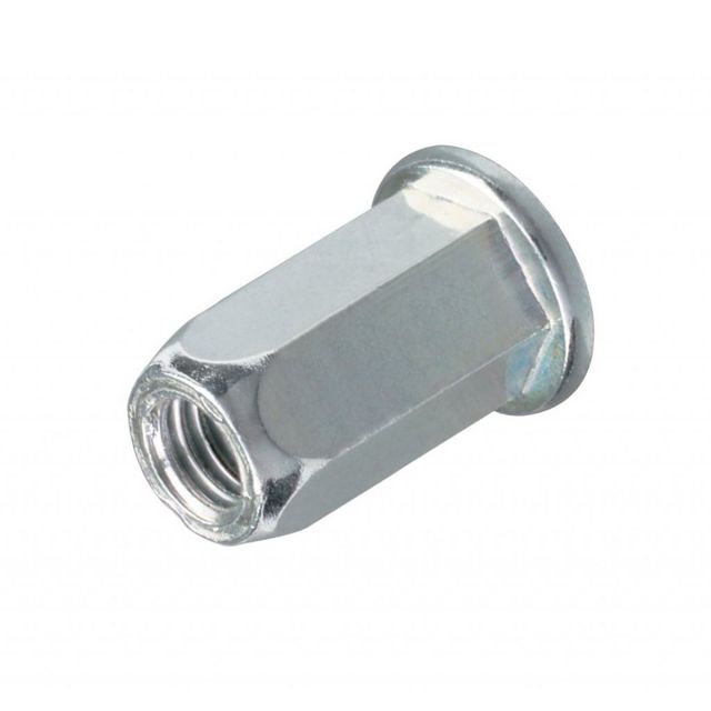 Stainless Steel & Mild Steel Full Hex/Square Hexagonal Inserts Nuts, Size: M3 ~ M10 - Image 1