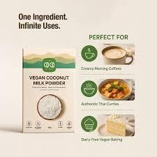 Coconut Milk Powder Form Powder Origin Thailand Solubility Water Soluble Intended Use Food Ingredient Processing Method - Image 2