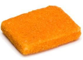Alaska Pollock portions breading and pre-fried - Image 1