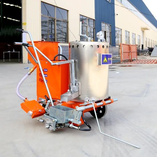 Highway Security Fully Automatic Thermoplastic Road Street Line Marking Machine Price - Image 1