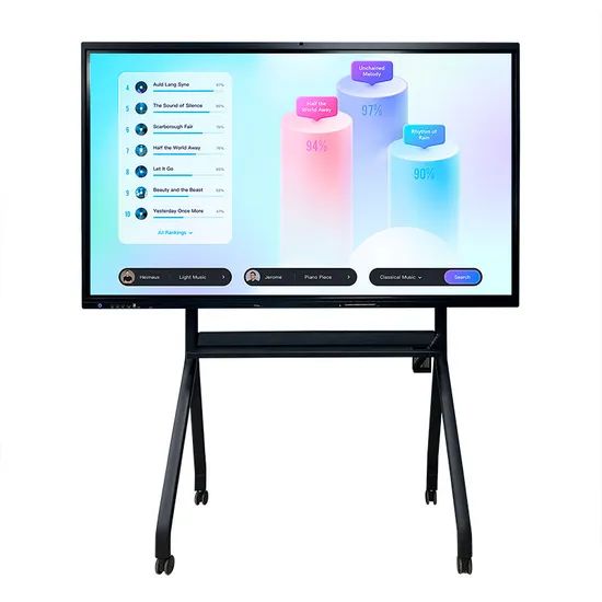 Meeting Teaching Infrared Finger Multi Touch 10 Points Smart Interactive Electronic Whiteboard - Image 3