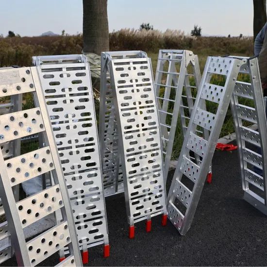 ATV Motorcycle Spare Parts Aluminium Loading Car Ramp MOQ 50 Pairs Origin Taizhou Trademark ENZE Material Aluminum Foldable - Image 6