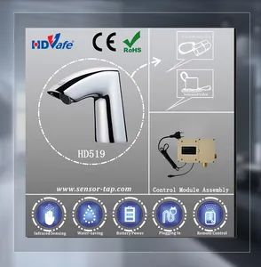 Automatic Sanitary Ware Manufacturer Bathroom Sensor Basin Faucets - Image 6