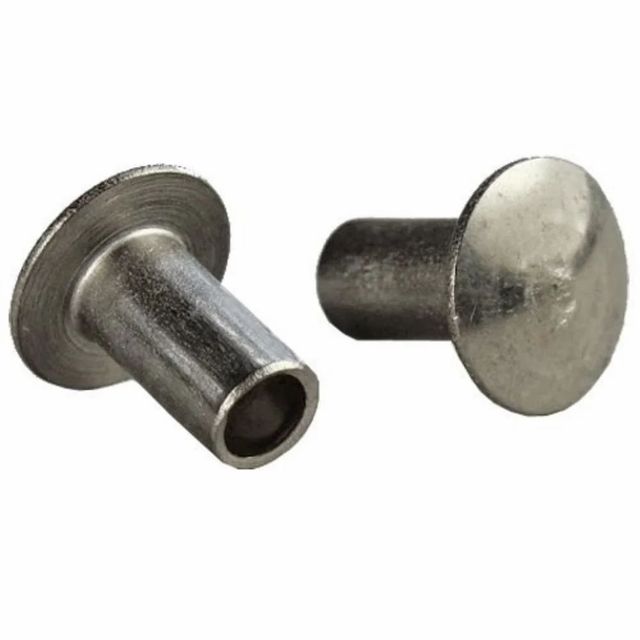 Aluminium Hollow Rivets Head Shape Round Packaging Type Box Material Aluminium Size 1 mm Diameter Corrosion Resistance - Image 1