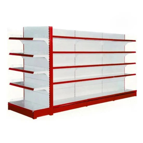 Modern Supermarket Shelf Display Stand Racks MOQ 50sets Rotary Fixed Condition New Trademark HSD Origin Changshu Model NO. HSD-SS86 - Image 1
