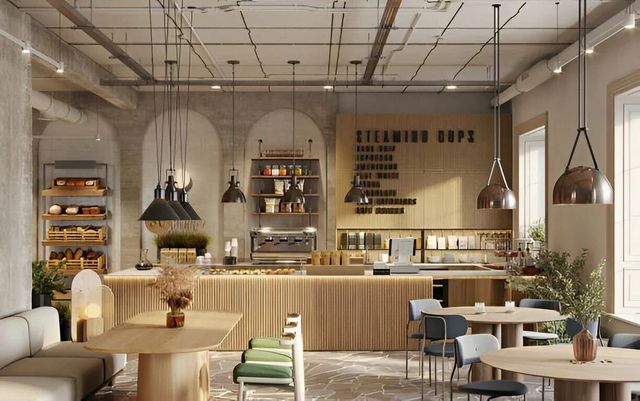 Interior Designing Services For Restaurent - Image 2
