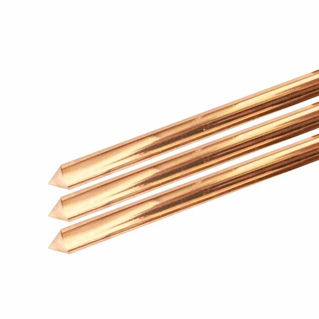 Solid Copper Earth Rods Material Copper I Deal In New Only Thickness all Sizes Length Of Rod 2 Metre Material Treatment - Image 1