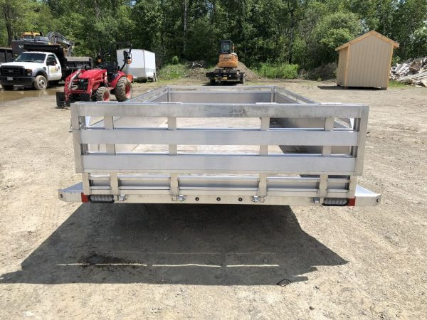 2022 Mission Trailers 6×12 Aluminum Open Utility w/Integrated Rear Ramp - Image 4