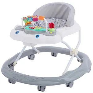 Customized Color Multifunctional Baby Walker for Kids with Toys Music - Image 3