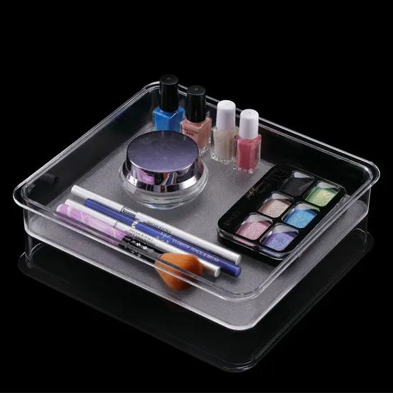 Cross Border Creative Multi Grid Matte Bottom Rectangular Makeup Storage & Organization - Image 3