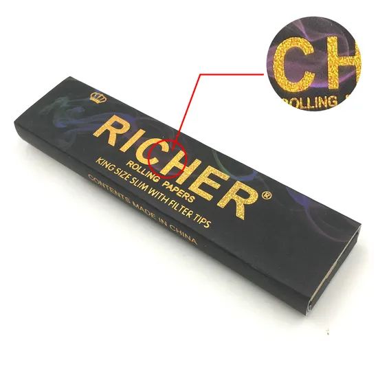 Natural Arabic Gum Unbleached or Bleached Rolling Paper with Filter - Image 6