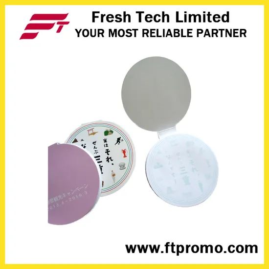 Promotional Gift Note Pad with Logo Printing Shape Round Origin China Model NO. FTO081 Color Multicolor Stick-up - Image 1