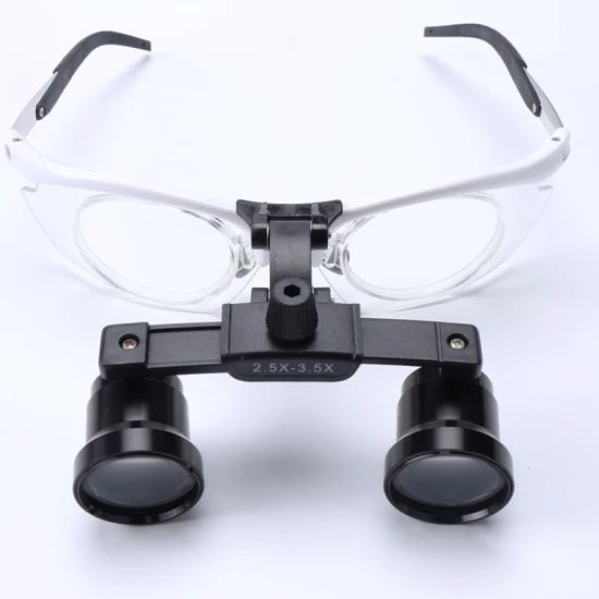 Zoom Lens 2 5X 3 5X Dental Loupes Aluminum Magnifying Glass - Image 1