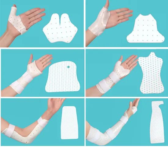 100% Memory Orthopedic Perforated Thermoplastic Splints Sheet for Support Brace - Image 5