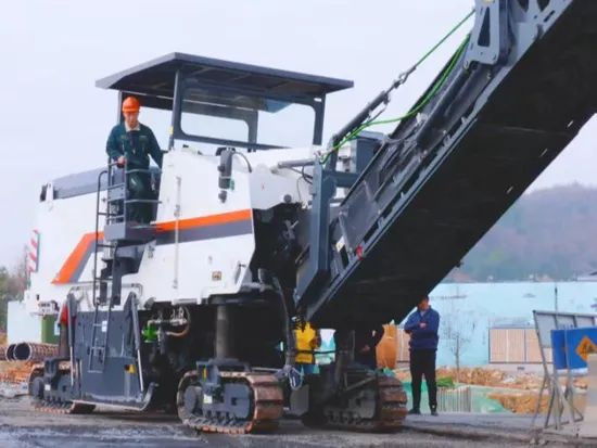Construction Machine Cold Planer Sm200m-C6 Electric Hydraulic Road Cold Milling Machine Cold Planer - Image 4