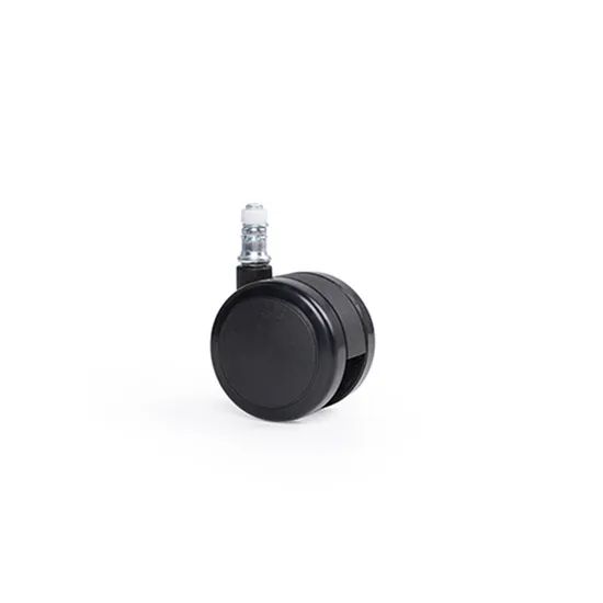 Rubber Caster Wheels with Thread Office Swivel Chair Replacement Spare Parts Castor - Image 3