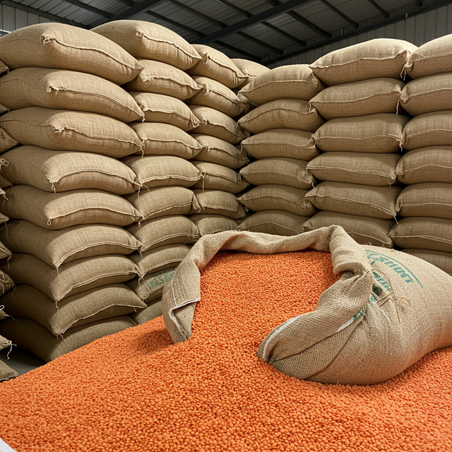 Carefully Selected Organic Style Dried Red Lentils Whole Form With Natural Quality Processing And Bulk Packing - Image 4