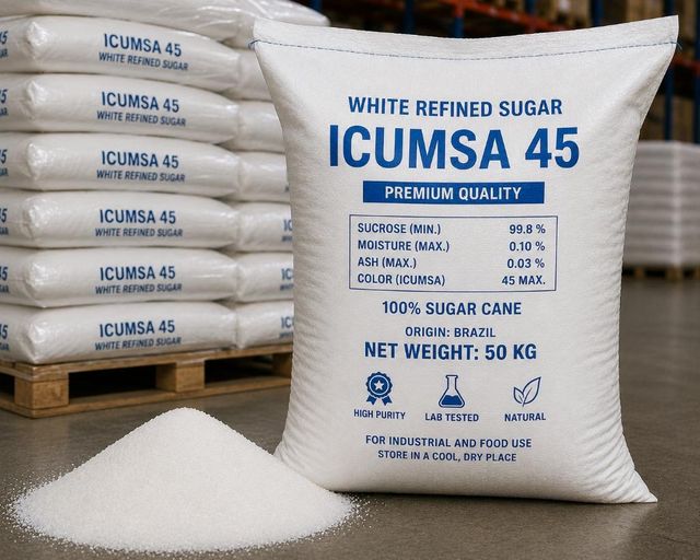 ICUMSA 45 RBU Sugar | 99.8% Purity | Premium Export Grade | Bulk Wholesale Supply - Image 2