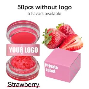 2 in 1 Lip Balm Private Label Lip Scrub Custom Lip Mask - Image 1