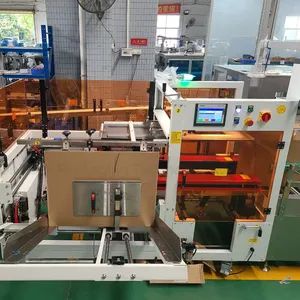 Automatic 50 PCS Gloves Box Case Sealing Packing Machine Origin China Model NO. UN102 Trademark Unipack Packaging Cartons - Image 4