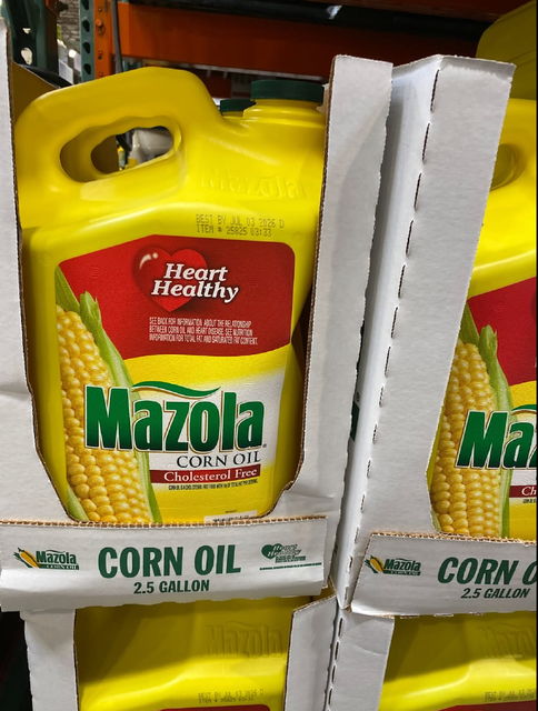 BEST CORN OIL BRAND MAZOLA PREMIUM REFINED COOKING CORN OIL HEART FRIENDLY OIL 450ml,1L & 2.5L ON SALE - Image 4