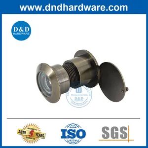 Blue Antique Brass Super Wide-Angle Door Eye Viewer Peephole for Metal Doors - Image 3