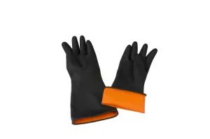 Anti-Scratch Disposable Wear Work Industrial Resistant Latex Examination Protective Food Durable Garden Safety Powder Free PVC Pink Black Nitrile Gloves - Image 1