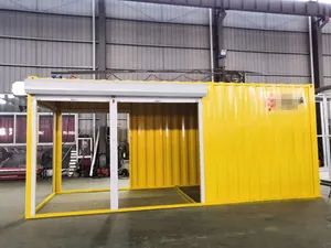 Customized Container Shop Made by Solid Sea Container House Origin China Warranty 1 Year HS Code 9406900090 Certification ISO, - Image 1