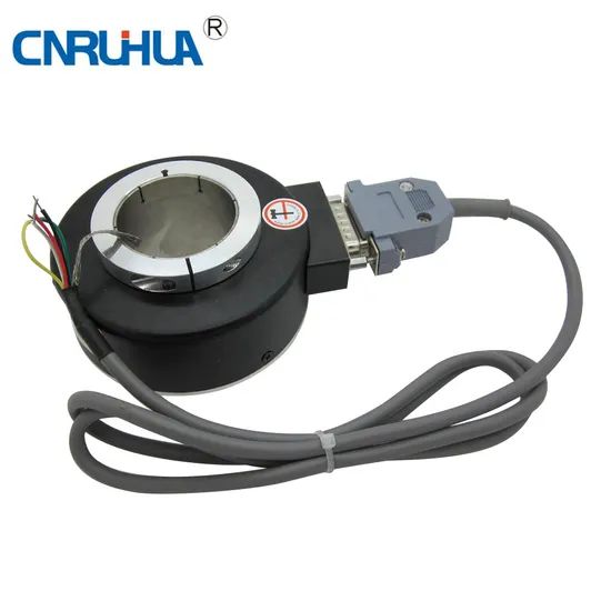 9040 100mm Hollow Shaft Rotary Encoder Package SMD Material Metal Brand Cnruihua Model NO. 9040 Origin Zhejiang Usage Speed - Image 5