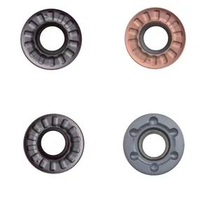 High Quality Tungsten Carbide Round Milling Cutter R5 R6 Inserts Rckt Rpmw Rpmt Rdmt - Image 3