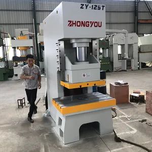 C Frame Mechanical&Hydraulic Pressure CNC Punching Machine Origin China Condition New Weight 1-6ton Trademark CNZY HS Code 8462919000 - Image 5