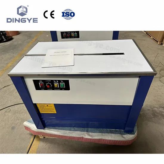 DINGYE KZ900 High Desk Strapping Machine Semi Auto Electric Weld 1Y - Image 3