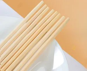 Biodegradable Bamboo Bulk Disposable Tableware Chopsticks Origin China Trademark LVJIE MOQ 100 Cartons Model NO. BRS50225 - Image 3