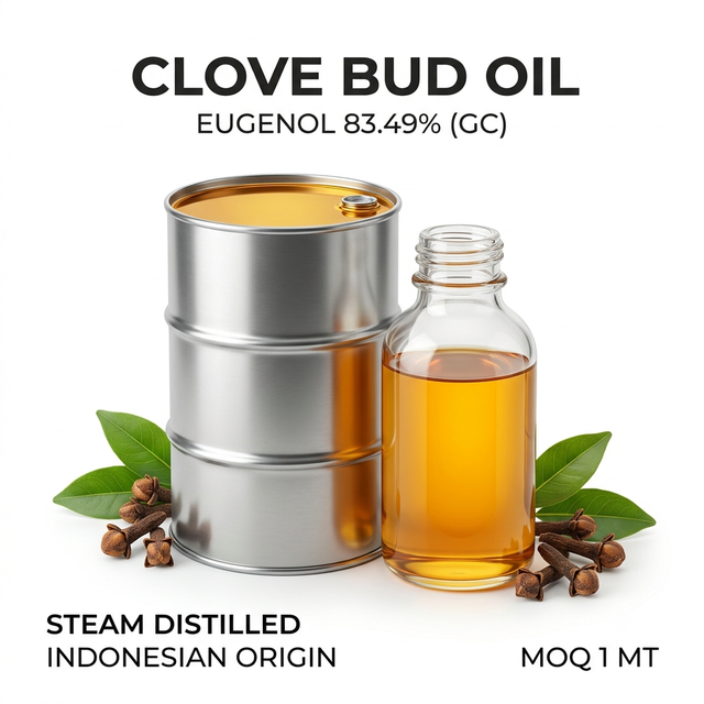Clove Bud Oil Steam Distilled – Eugenol 83.49%, Indonesian Origin, Bulk B2B Supply for Fragrance - Image 3