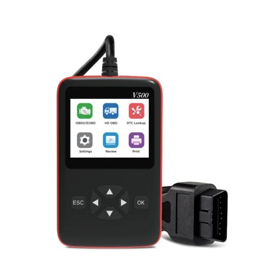 OBD2 Scanner Heavy Duty Truck Scanner Car Code Reader Diesel Diagnostic Tool - Image 1