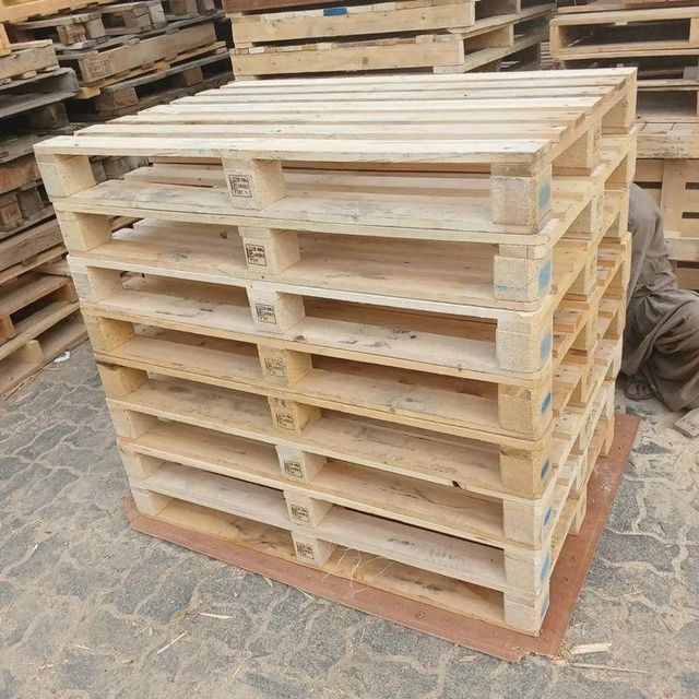 Factory Wood Pallet - Natural Wood Pallet Cheapest Price Lowest Taxes Epal Pallets for Packaging at Low price - Image 5